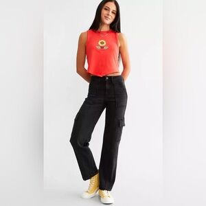 Hidden Black Straight Leg Women's Jeans